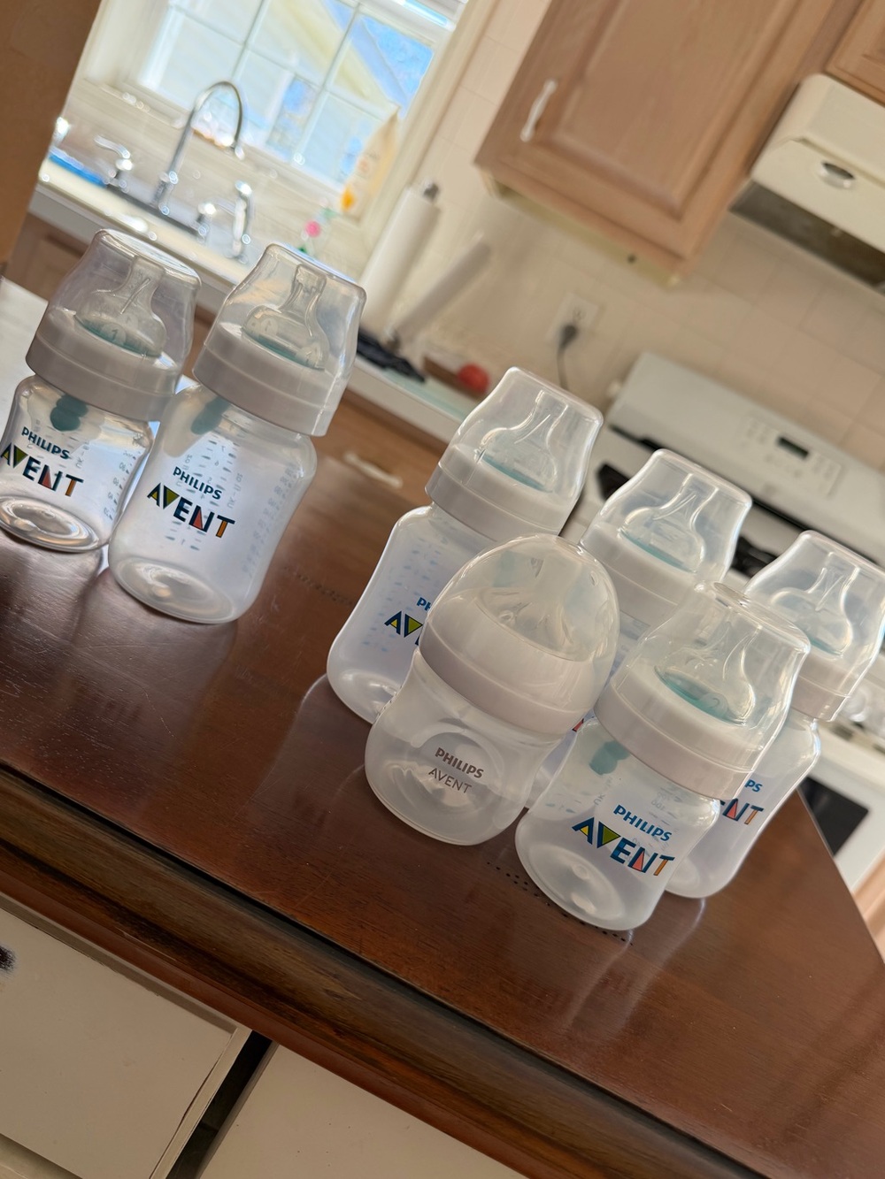Avent Plastic Baby Bottles